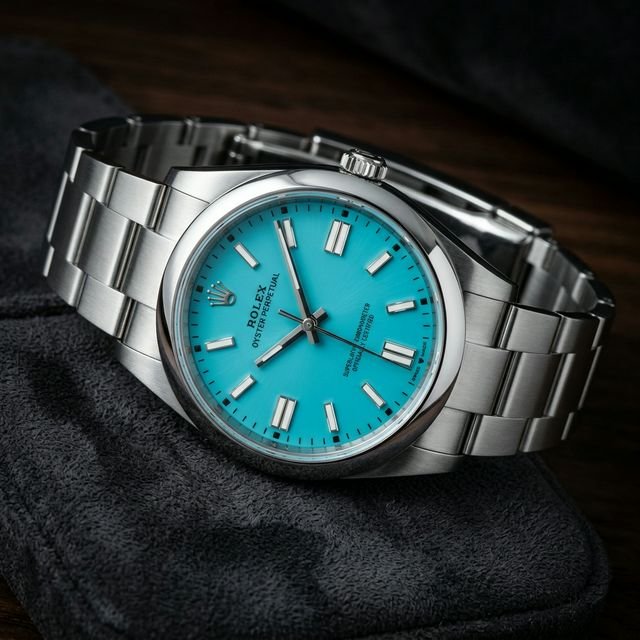 Rolex Oyster Perpetual 41 Green Dial